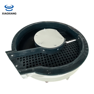 <span class=keywords><strong>Polisseuse</strong></span> à ébavurage en acier au carbone Xiaoxiang 400L – Machine de finition vibratoire à décharge automatique - Product Image 4