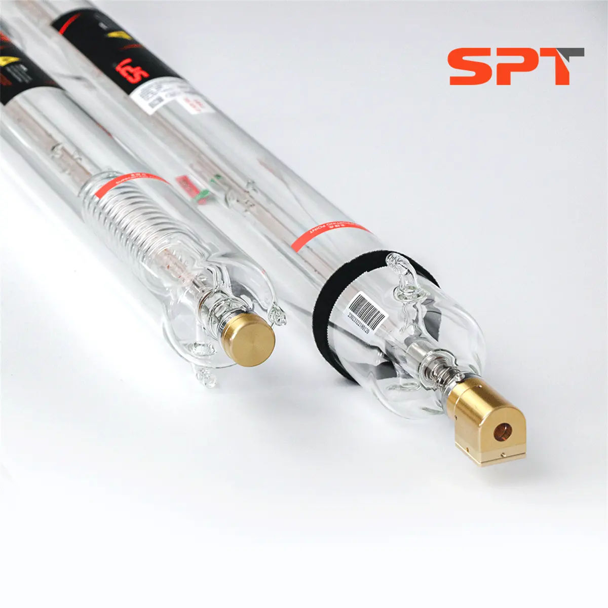 Spt tubo de laser co2 de alta potência, 100w, com ponteiro vermelho, para corte a laser, materiais não metálicos, tais como acrílico/mdf
