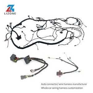 2 3 4 5 6 7 10 20 35 48 56 90 Pin Customized Automotive Wire Harness Connector Car Wiring Harness With Customized Cable Assembly