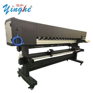 Printer vinil digital 1.8m xp600/I1600/I3200 format besar mesin spanduk fleksibel kanvas pencetak sublimasi nonair ramah lingkungan - Product Image 6