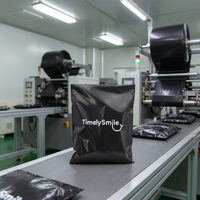 Hochwertige Schwarze Poly-Versandtaschen mit Individuellem Logo Bedruckte Kuriertaschen Qualitäts-Versand- und Versandtaschen Umschläge Maßgefertigte Poly-Versandtaschen