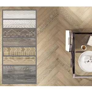 200*1000mm acabamento fosco antiderrapante madeira cerâmica parquet madeira grão efeito porcelana piso telhas