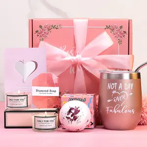 Rilassante bagno Spa Self Care per mamma e Groomsmen scatole regalo Set Souvenir aziendale personalizzato ottieni presto regali per le donne