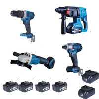 Outils de travail du bois de haute qualité Sanjiang, pistolet à agrafes au lithium, scie circulaire sans fil, mini kit portatif, bricolage