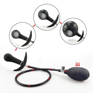 Tapón <span class=keywords><strong>Anal</strong></span> Inflable de <span class=keywords><strong>Silicona</strong></span> para Adultos - Material de Grado Médico Seguro con Tamaño Ajustable - Product Image 2