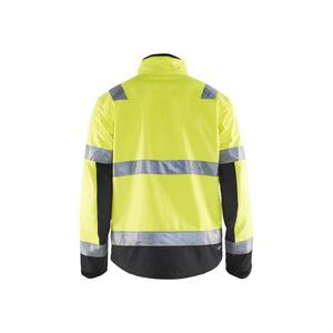 BLAKLADER - 490025173399L Veste softshell haute visibilité Jaune/Noir-EAN 7330509390009 HI-VIS WORKWEAR - Product Image 2