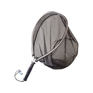 Topline nouveau Design 50CM alliage d'aluminium Nylon caoutchouc <span class=keywords><strong>carpe</strong></span> poisson atterrissage rapide pliant poignée filet de pêche sur glace - Product Image 3