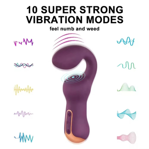 Consolador de masturbación femenina para adultos alimentado por USB, vibrador de conejo de Sex Shop, doble punto G y estimulación del clítoris - Product Image 2