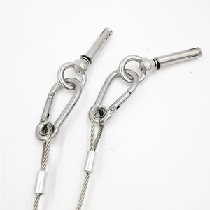 Tùy chỉnh cáp thép lan can ánh sáng treo Kit tự lắp ráp clothesline chuỗi Wire Rope uốn cắt hàn cho xây dựng - Product Image 2