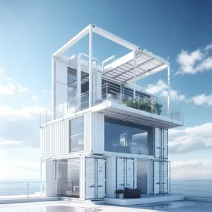 Casa Contenedor Modular Prefabricada, Solución de Campamento Portátil para Obras de Construcción, Vivienda al Aire Libre, Refugio Remoto - Product Image 3