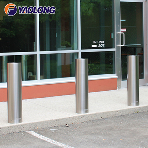 Úc tiêu chuẩn thép không gỉ Hướng dẫn sử dụng bãi đậu xe bollards với đèn giao thông rào cản để tránh va chạm - Product Image 3