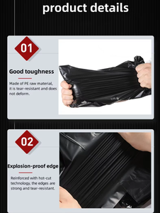 Custom Printed White for Poly Mailer Bags for Express Shipping Clothing Packaging for Small Businesses and Shoe Industries - Product Image 4