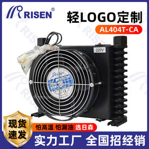 Intercambiador de Calor Hidráulico Risenfeng AL608, Radiador de Aceite Lubricante Hidráulico, Condensador de Refrigeración Líquida, Suministro del Fabricante - Product Image 5