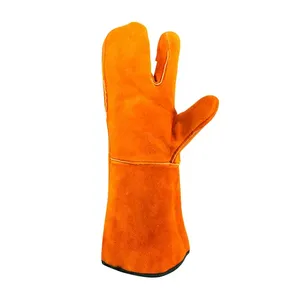 Guanto da saldatura Juba 207BFT 10 XL, arancione - Product Image 2