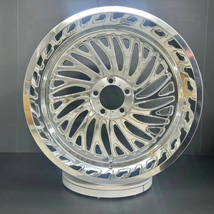 Jantes forgées de luxe 8x170 polies 22 24 26 28 30 pouces 6x135 Jantes forgées Super Single pour camion Ford F-150 F-350 - Product Image 1