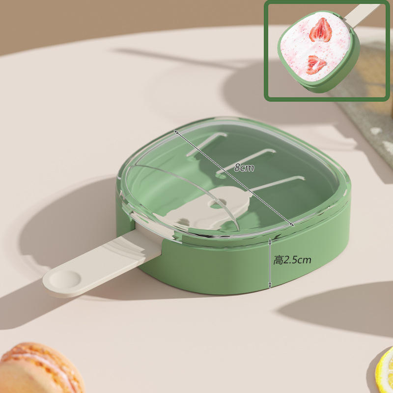 [ซิลิโคนถอดง่าย] ดีไซน์พัดลมสีเขียวมิ้นต์