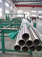 Tube rond en acier inoxydable JINZHENG, soudé et sans soudure, pour garde-corps d'escalier, en acier inoxydable JIS 201 304 304L 316 316L