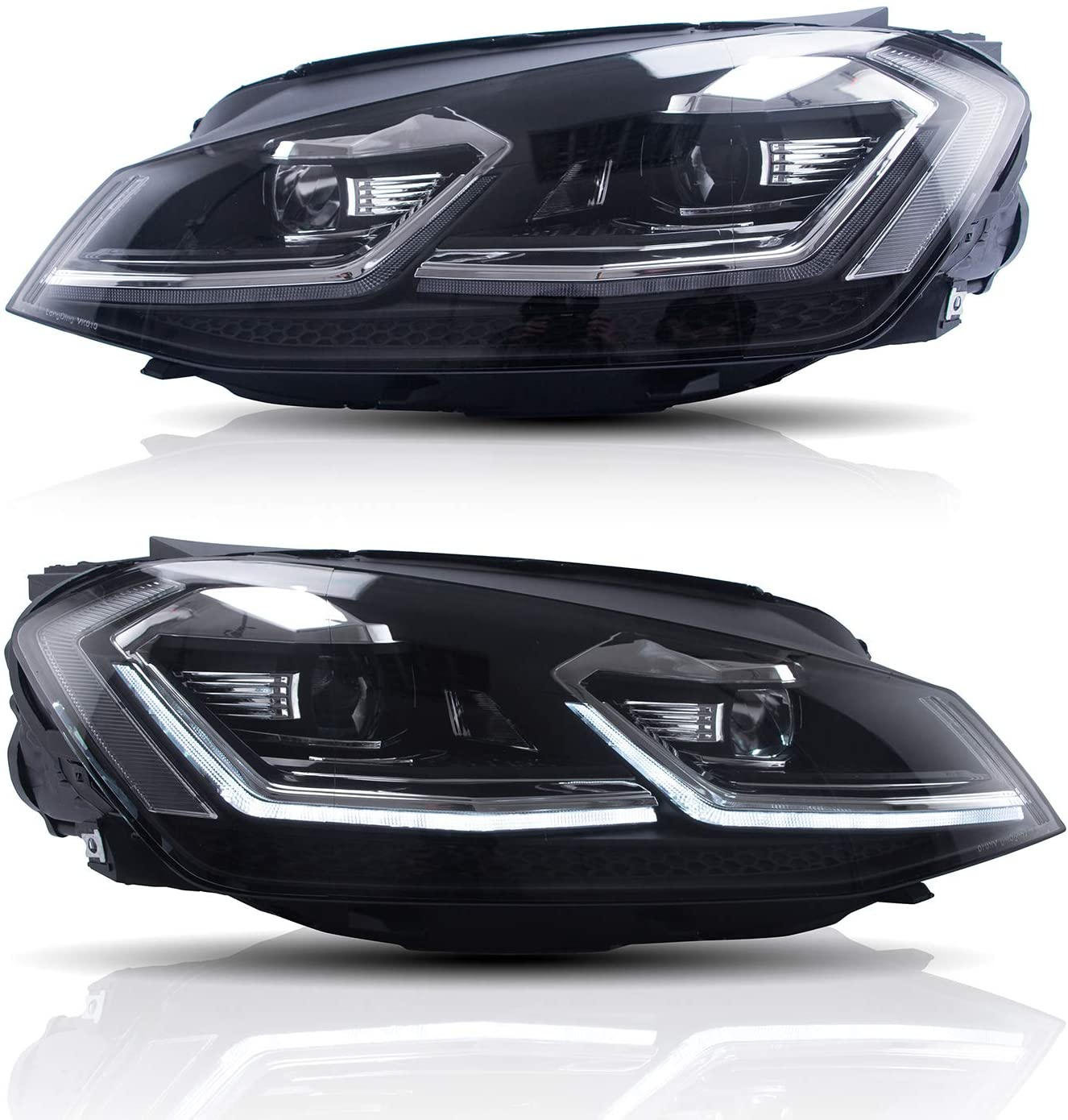 car lighting system new LED headlamp with dynamic indicator headlamp
