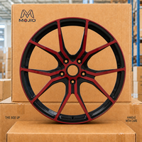 Jantes en alliage d'aluminium 6061 forgées sur mesure MOJIO, 17, 18, 19 pouces, monobloc, légères, haute performance, pour voitures particulières