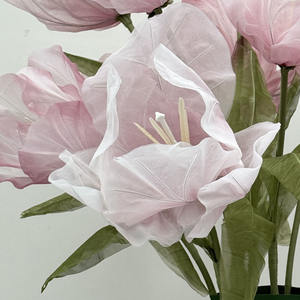 Flores Gigantes Artificiales Decorativas, Tulipanes Hechos a Mano para Decoración del Hogar, Tienda, Ventana, Boda - Product Image 3