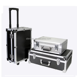 Tùy chỉnh kích thước thiết bị mang nhôm trường hợp công cụ với hình bọt nội thất trường hợp chuyến bay cứng với xử lý và bánh xe - Product Image 4