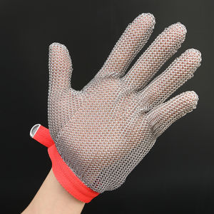 Popüler üstün kalite kesim dayanıklı tel güvenlik kasap eldiven Ss - Product Image 2