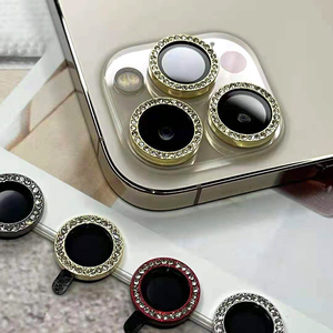 Protezione Fotocamera di Lusso per <span class=keywords><strong>iPhone</strong></span> 11 <span class=keywords><strong>12</strong></span>, Vetro Temperato con Diamanti per <span class=keywords><strong>iPhone</strong></span> 13 14 15 16 Pro Max - Product Image 4