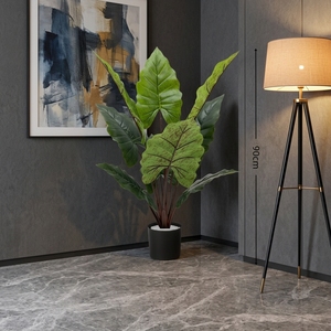 Filodendro Artificial Arcoíris, <span class=keywords><strong>Planta</strong></span> Artificial Grande para Interiores con Maceta, Vegetación Realista para Decoración del Hogar - Product Image 6