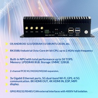 Boîtier d'analyse IA MHY AI Edge 58T, haute puissance de calcul, 8 Go de RAM, disque dur 128 Go, processeur d'analyse vidéo, logiciel intégré, en stock