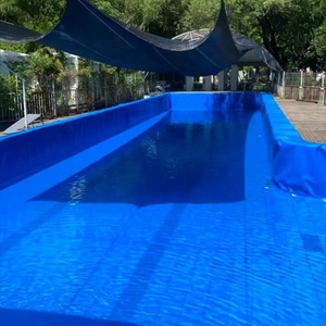 Revestimiento para Piscinas de <span class=keywords><strong>PVC</strong></span> HDPE YBYG de 1.0 mm y 1.5 mm, Geomembrana/<span class=keywords><strong>Membrana</strong></span> para Estanques, <span class=keywords><strong>Precio</strong></span> para Piscinas y Estanques - Product Image 1