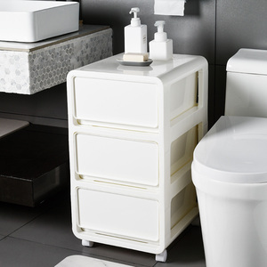 <strong>Drawer</strong> <strong>Storage</strong> Cabinet <strong>Plastic</strong> Multi-layer Locker Bedroom File Cabinet Desk Under The Finishing Cabinet - Product Image 4