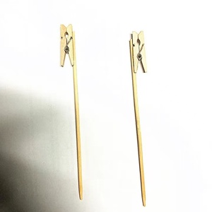 Épingles <span class=keywords><strong>à</strong></span> <span class=keywords><strong>linge</strong></span> en bois naturel épaissies écologiques pour le bricolage artisanal et le maintien du <span class=keywords><strong>linge</strong></span> - Product Image 2