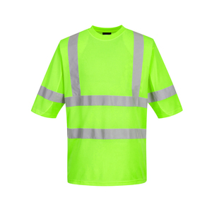 Camiseta de Seguridad de Alta Visibilidad ODM, Fabricante de Ropa de Trabajo Reflectante Personalizada, 100% Poliéster, ANSI/ISEA 107 Clase 2/3, para Hombre - Product Image 1