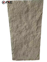 Panneaux muraux 3D en polyuréthane imitation pierre blanche pour l'intérieur - Vente en gros
