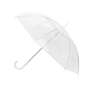 Customized logo Straight Handle Umbrella Wholesale Portable Color Advertising Gift Transparent Umbrella
