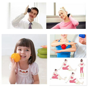 Venta al por Mayor de Pelotas de PVC con Púas para Alivio del Dolor de Manos y Pies, Fascitis Plantar, Pelotas de 7.5cm - Product Image 3