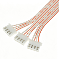 Cable Plano de Doble Extremo con Paso de 2.54 mm XH, Cable de Conexión de Doble Cara para Iluminación, PCB, Cableado Interno Electrónico
