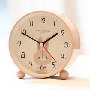 Réveil à deux cloches en métal véritable de 4 pouces - Product Image 1