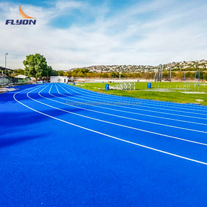 Pista de Atletismo de Caucho Semiprefabricada, Certificada por la IAAF, Absorción de Impactos, Ecológica, Marca Flyon, Garantía de Fábrica de 10 Años - Product Image 5