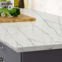 Panneaux en surface solide thermoformés JESTONE, prix des plaques en surface solide acrylique, panneaux muraux en pierre artificielle, matériau pur