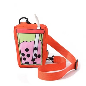 Sac messager créatif et adorable pour enfants, mini sac à <span class=keywords><strong>main</strong></span> porte-monnaie au design personnalisé de tasse de thé au lait mignonne - Product Image 2