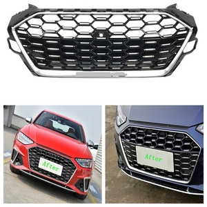 กระจังหน้ารถยนต์ <span class=keywords><strong>Audi</strong></span> <span class=keywords><strong>A4</strong></span> S4 รุ่น S Style วัสดุพลาสติก ABS สำหรับปี 2020-<span class=keywords><strong>2024</strong></span> แบบ OEM - Product Image 1