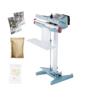 KS-F350 Commercial product foot pedal impulse heat sealing machine for plastic bags