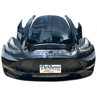 Qualité strictement sélectionnée pour Tesla Model Y, pare-chocs, phares, radiateur, garde-boue, capot, calandre, coffre avant, spoilers, en stock