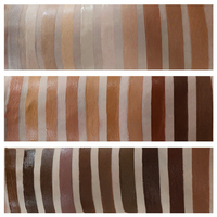Fond de teint liquide vegan longue tenue, couvrance totale, fini mat foncé, avec correcteur pour le visage, marque privée