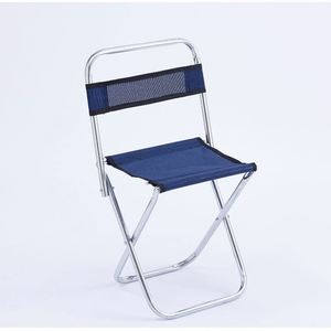 Chaise de camping pliable ultra-légère avec dossier, mini structure métallique, personnalisable avec logo, pour la pêche et les activités de plein air - Product Image 6