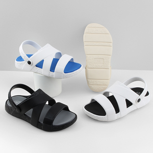 Sandalias OLICOM con Logotipo Personalizado para Hombre, Ligeras, Cómodas, con Soporte de Arco Suave, Sandalias EVA para Interiores y Exteriores, Playa - Product Image 1