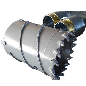 แกนทรงกระบอกสำหรับหินที่มีความแข็งแรงสูงอุปกรณ์การต่อเสาเข็มที่มีฟันแบบหัวกระสุนสำหรับพื้นหินที่มีขนาดกลางทนฝน - Product Image 1