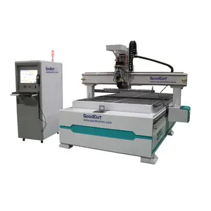 Atc 9KW Spindel Syntec Systeem 3D 4x8ft Cnc Hout Router Machine 1325 Atc Cnc Met Vacuüm Tafel