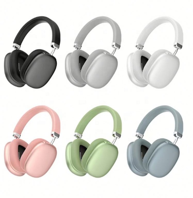 Wireless Over-Ear Headphones with Clear Microphone for Calls Meetings Active Noise Cancelling ANC Headset with Amplifier Board